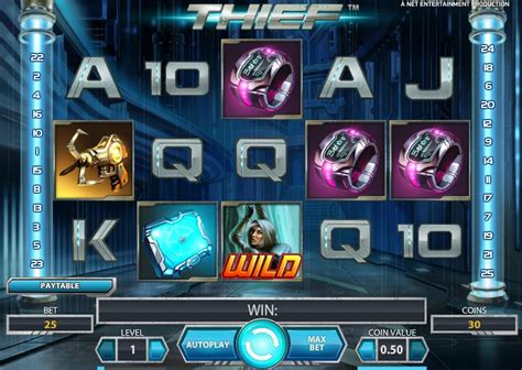 Thief online video slot by Net Entertainment.